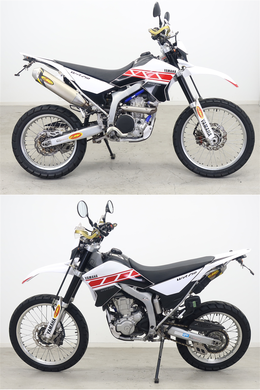 こちらをご】 ヤフオク! ワイズギア ストロボ ホワイト/レ... - WR250R